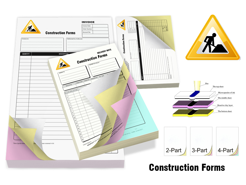 Professional Construction Forms printing services Professional Construction Forms printing services