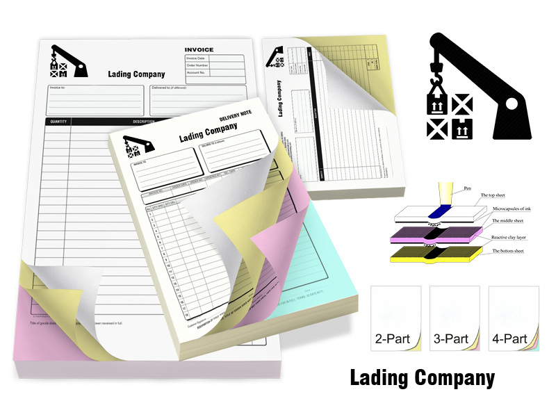 Professional Loading Company Forms printing services Professional Loading Company Forms printing services