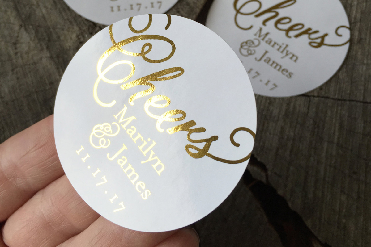 Professional Foil Stickers printing services Professional Foil Stickers printing services