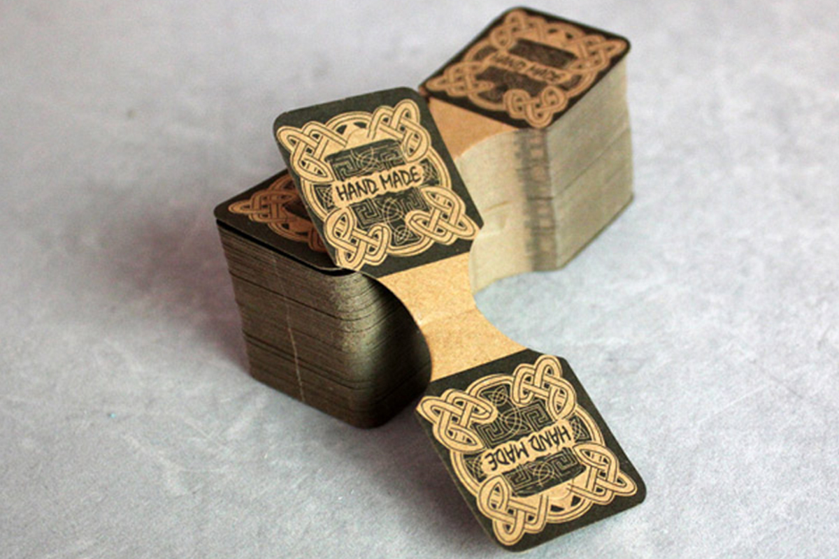 Professional Standard Fold Over Tags printing services Professional Standard Fold Over Tags printing services