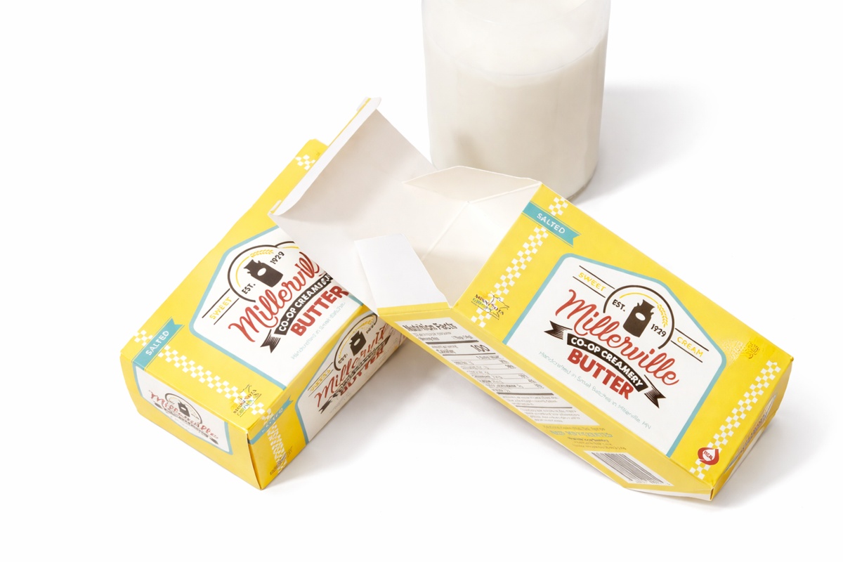 Professional CreamButter Packaging printing services Professional CreamButter Packaging printing services