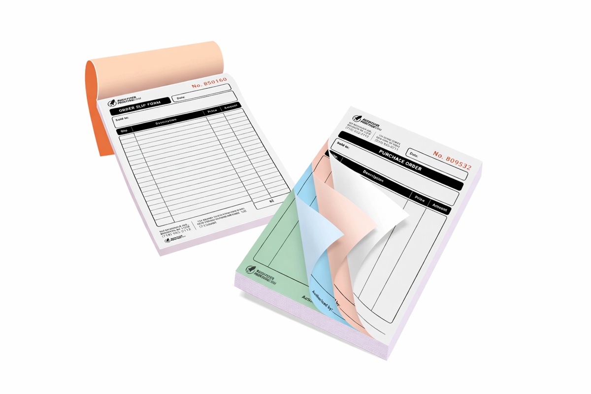 Professional Carbonless Forms Booklets printing services Professional Carbonless Forms Booklets printing services